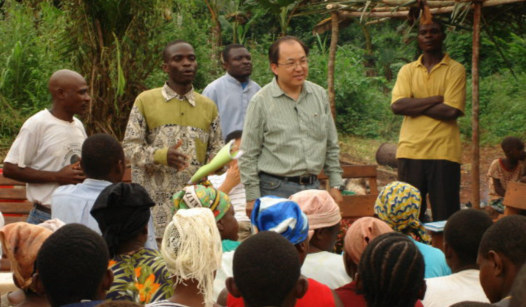 劉彤牧師多年在西非及蒙古服侍的佳美腳蹤