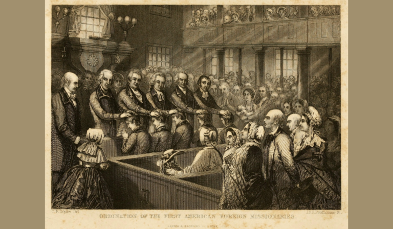 美國差派第一任宣教士